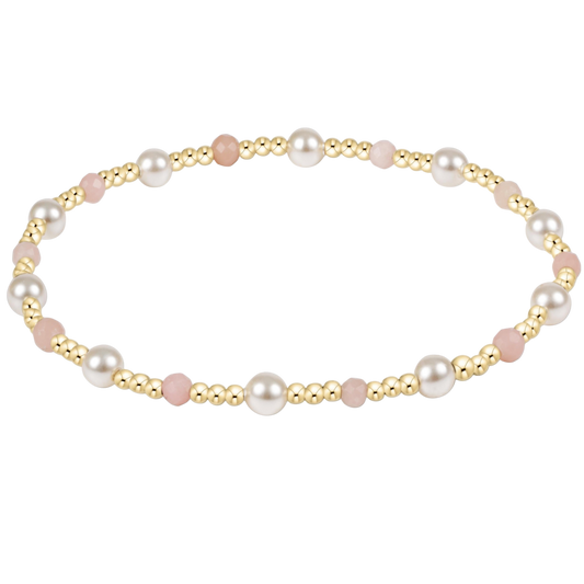 E Newton Pearl Sincerity 4mm Pink Opal