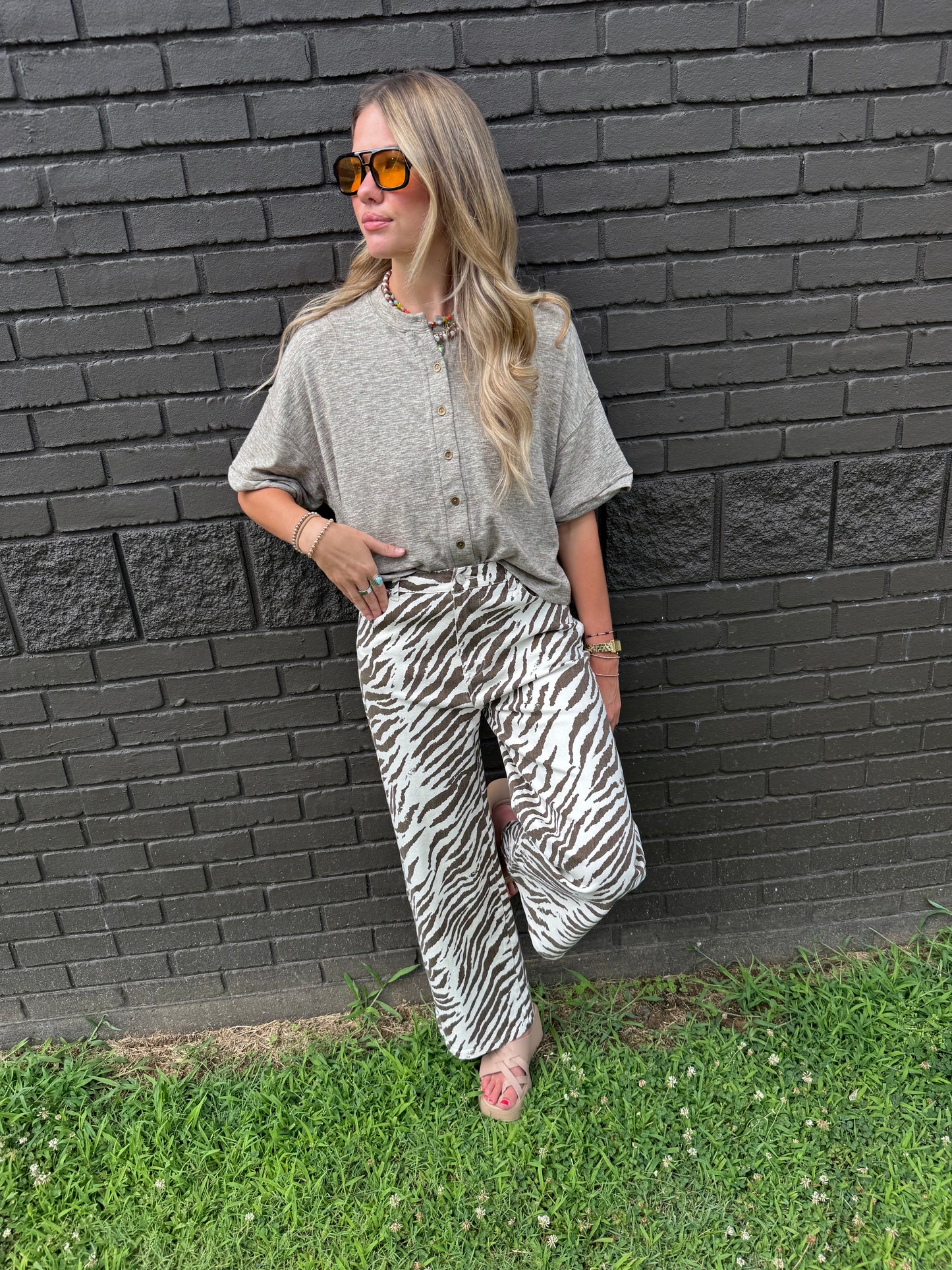 Lindy Mocha Top