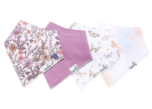 Copper Pearl Bib Set Flora