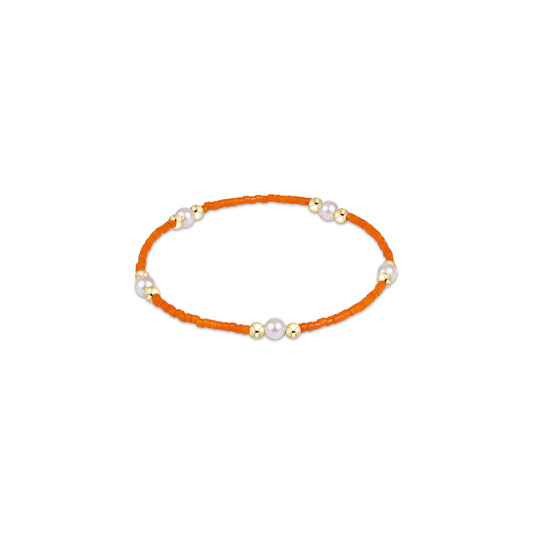 E Newton Gold Hope Purpose Pearl Orange
