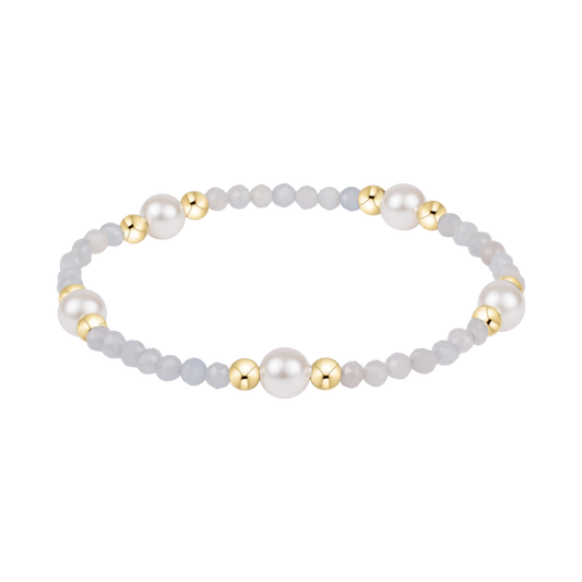 E Newton Purpose Pearl 6mm Aquamarine
