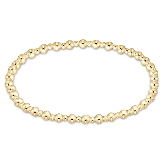 E Newton Grateful Gold 3mm Bracelet