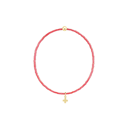 E Newton Hope Classic Sherbert Signature Cross Charm