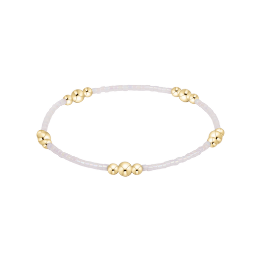 E Newton Hope Purpose Gold Silky White