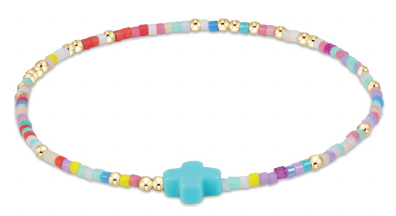 E Newton Hope Unwritten Signature Cross Bracelet Hot Mess