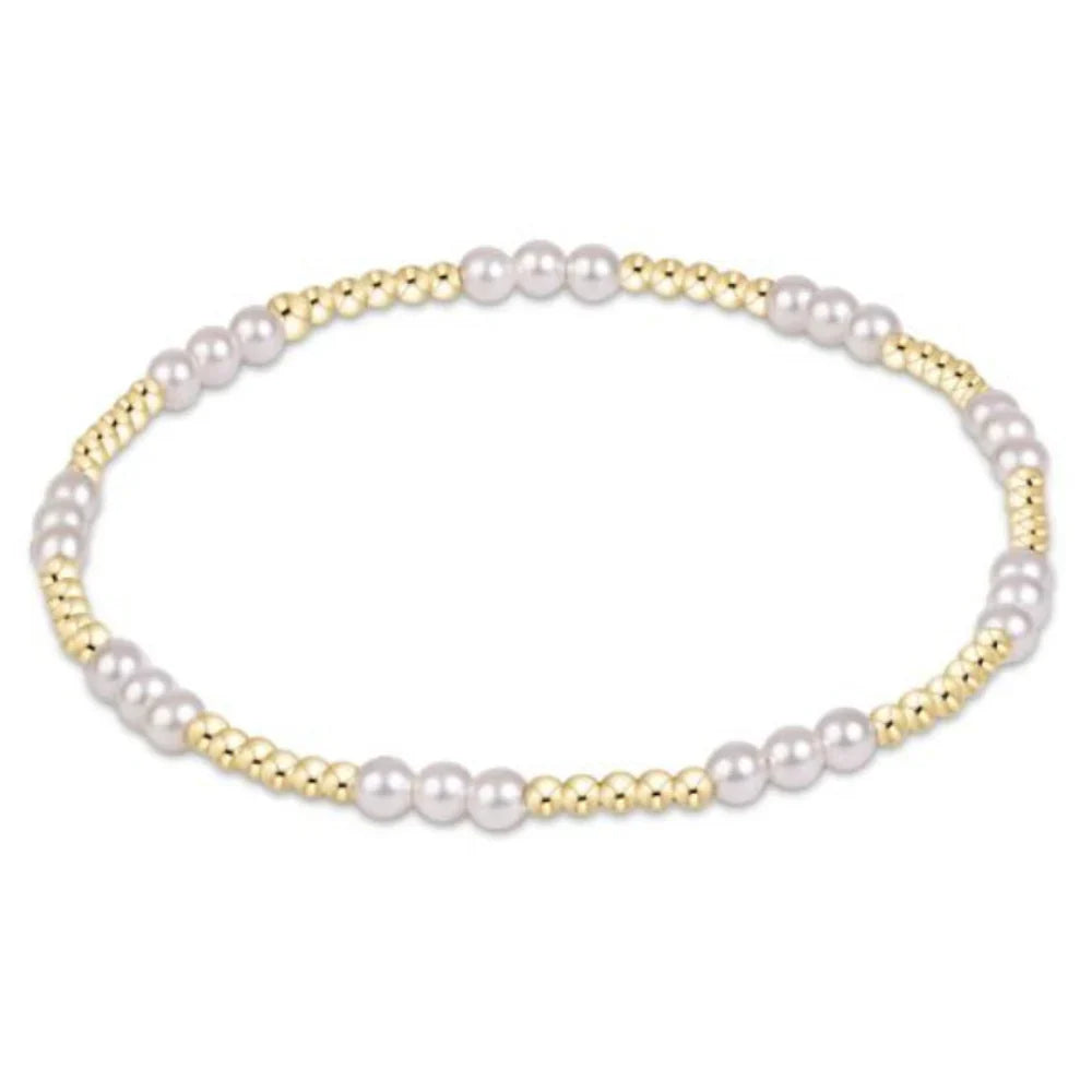 E Newton Joy Pearl 3mm Bracelet