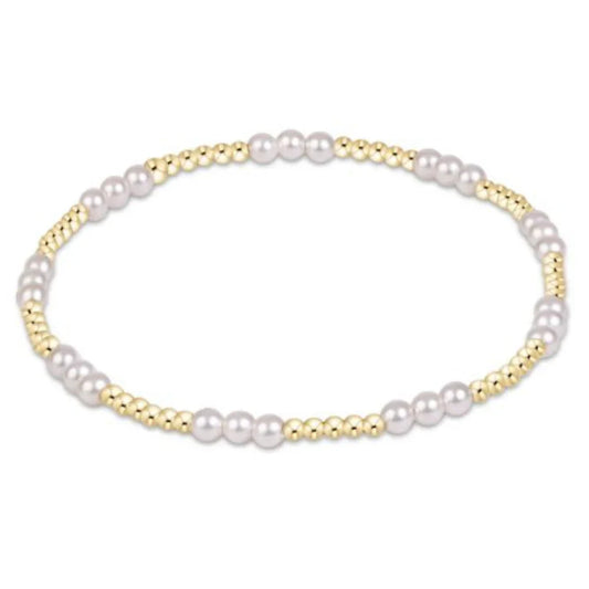 E Newton Joy Pearl 3mm Bracelet