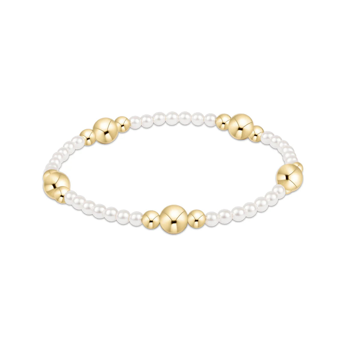 E Newton Purpose Gold 6mm Pearl
