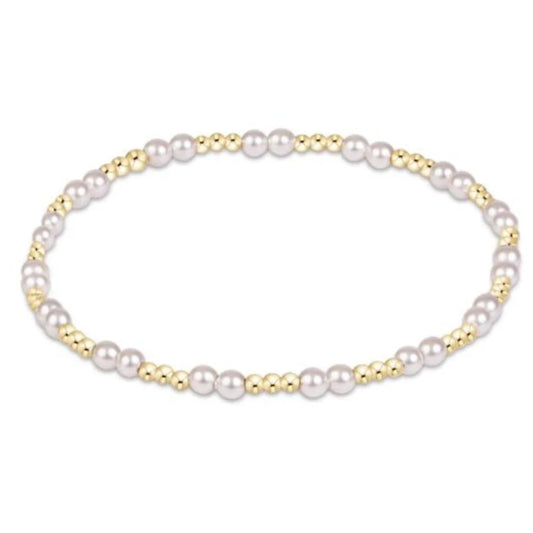 E Newton Together Pearl 3mm Bracelet
