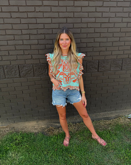 Kat Tropical Top