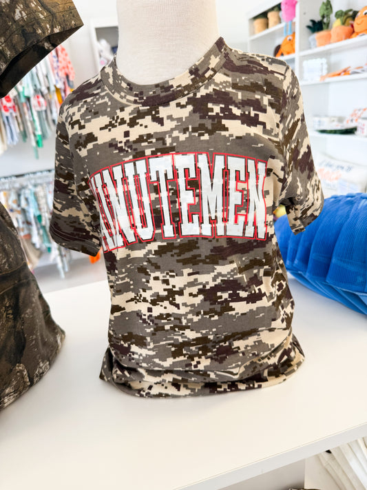 Minutemen Camo Tee Youth