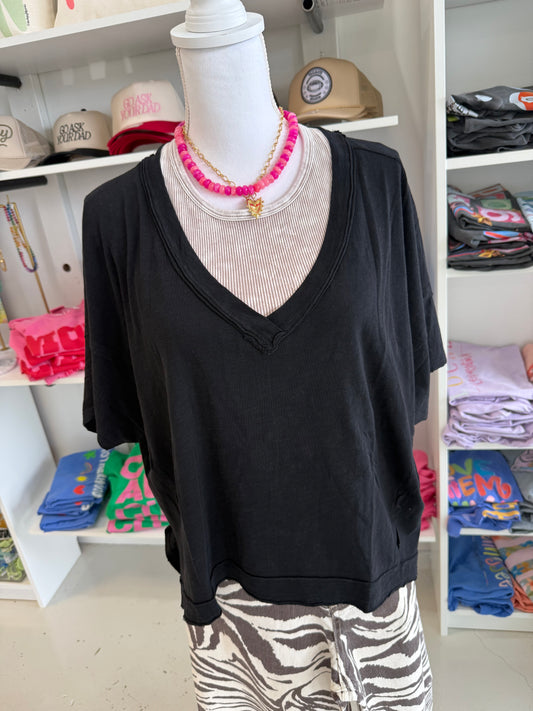 Lucia Black Top