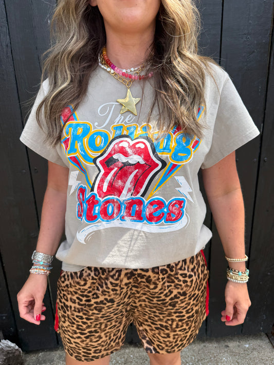 Rolling Stones Khaki Top
