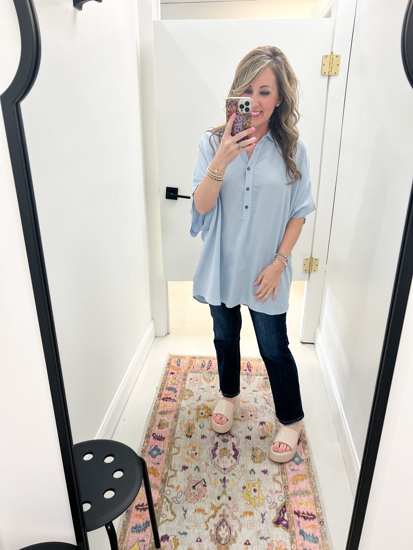 Tinley Tunic Blue