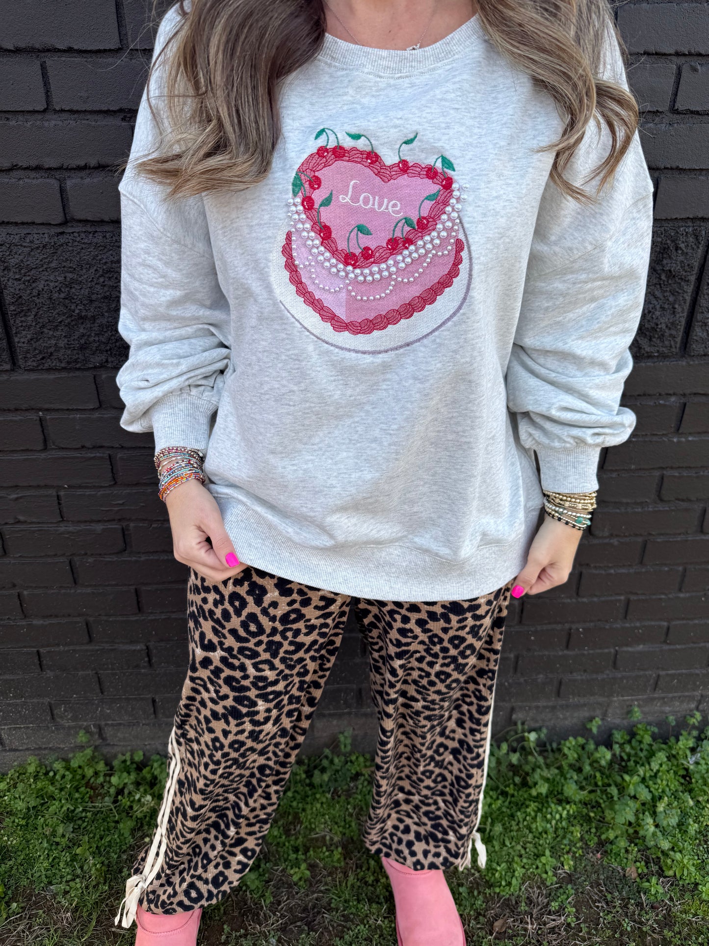 Heart Cake Sweatshirt