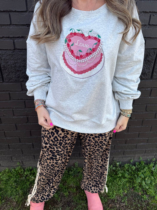Heart Cake Sweatshirt