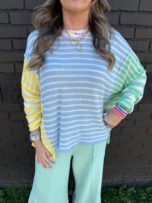 Stassi Stripe Sweater