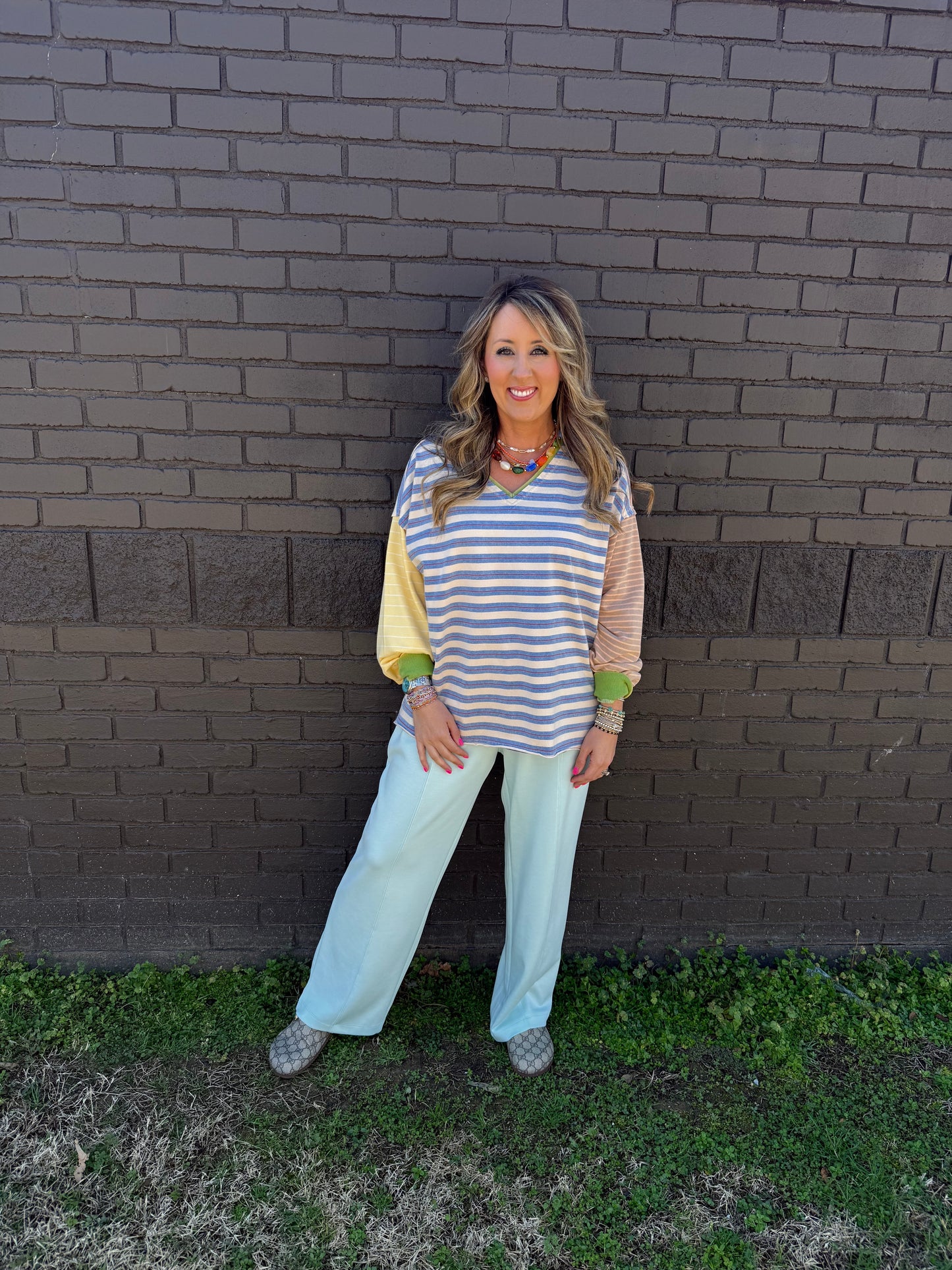 Winnie Blue Top