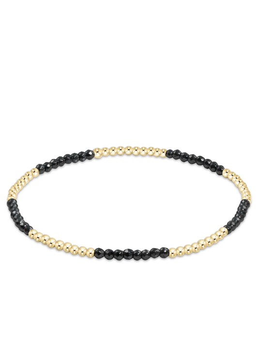 E Newton Blissful 2mm Faceted Hematite