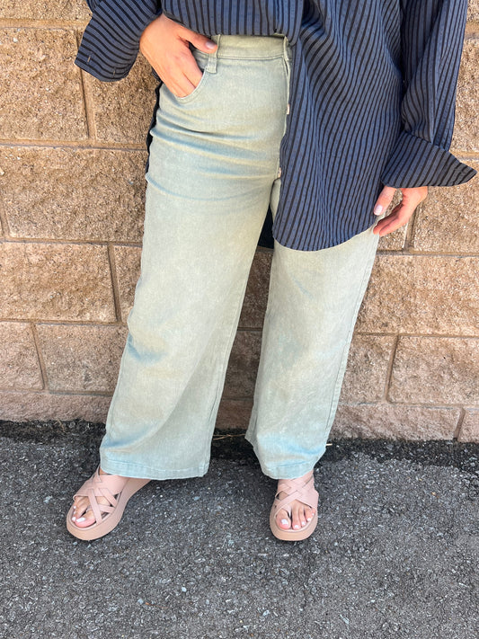 Billie Seafoam Pants