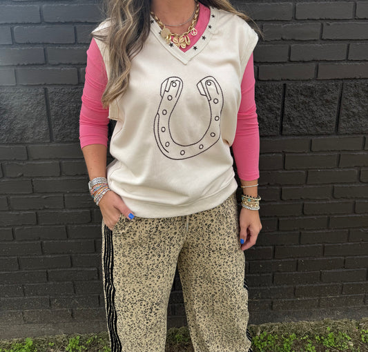 Stars and Horseshoes Top