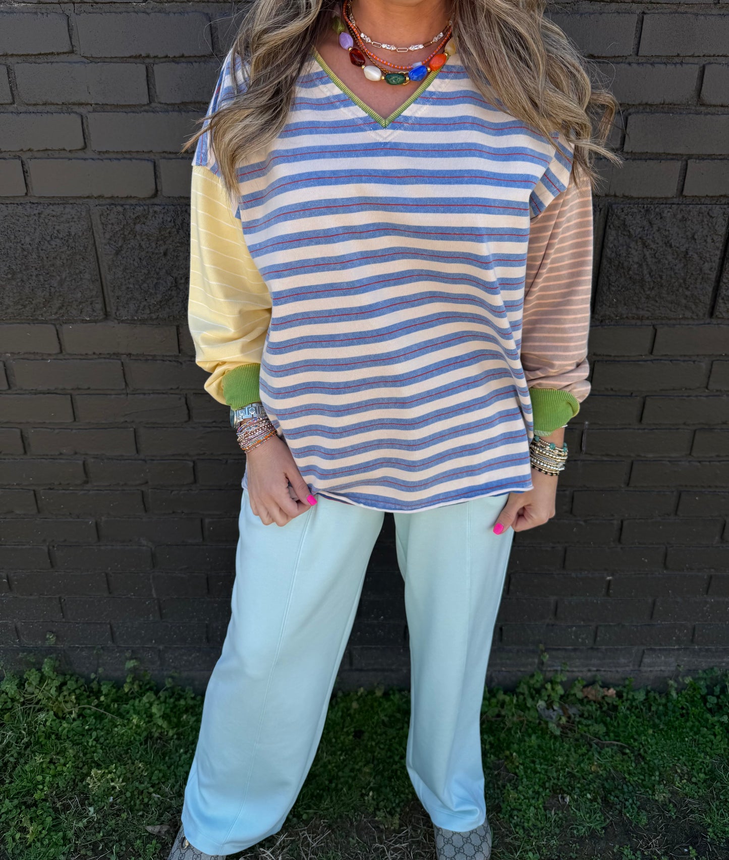Winnie Blue Top
