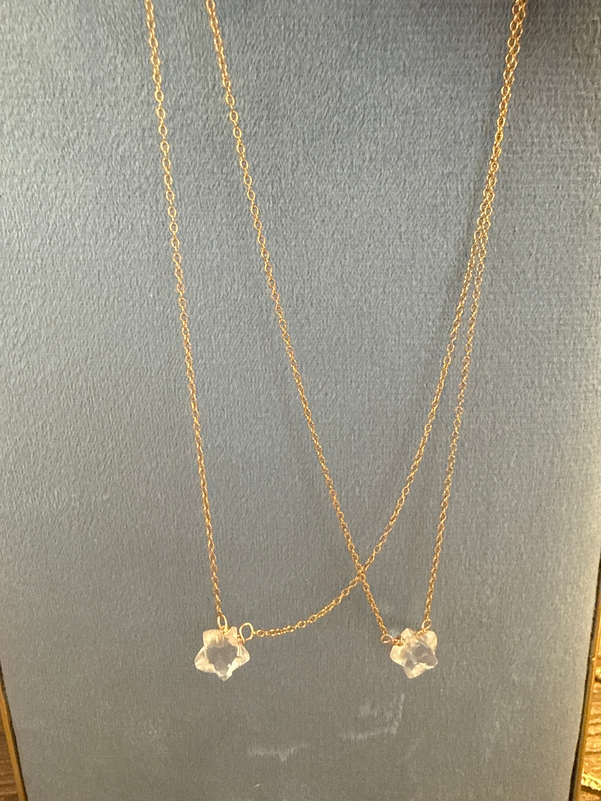 Clear Star Small Necklace