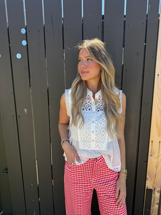 Pippa Peplum Tank