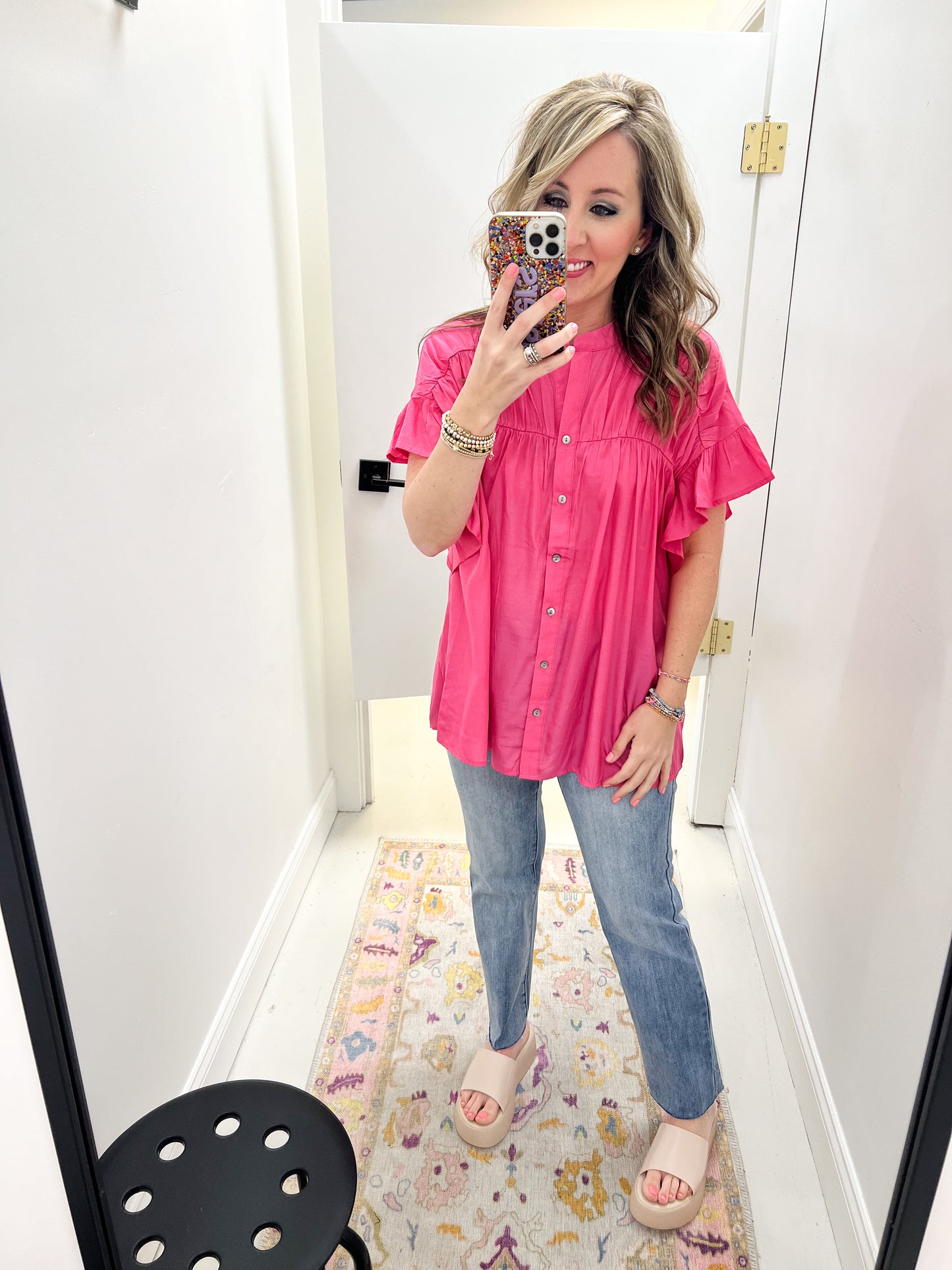 Whitley Top Pink