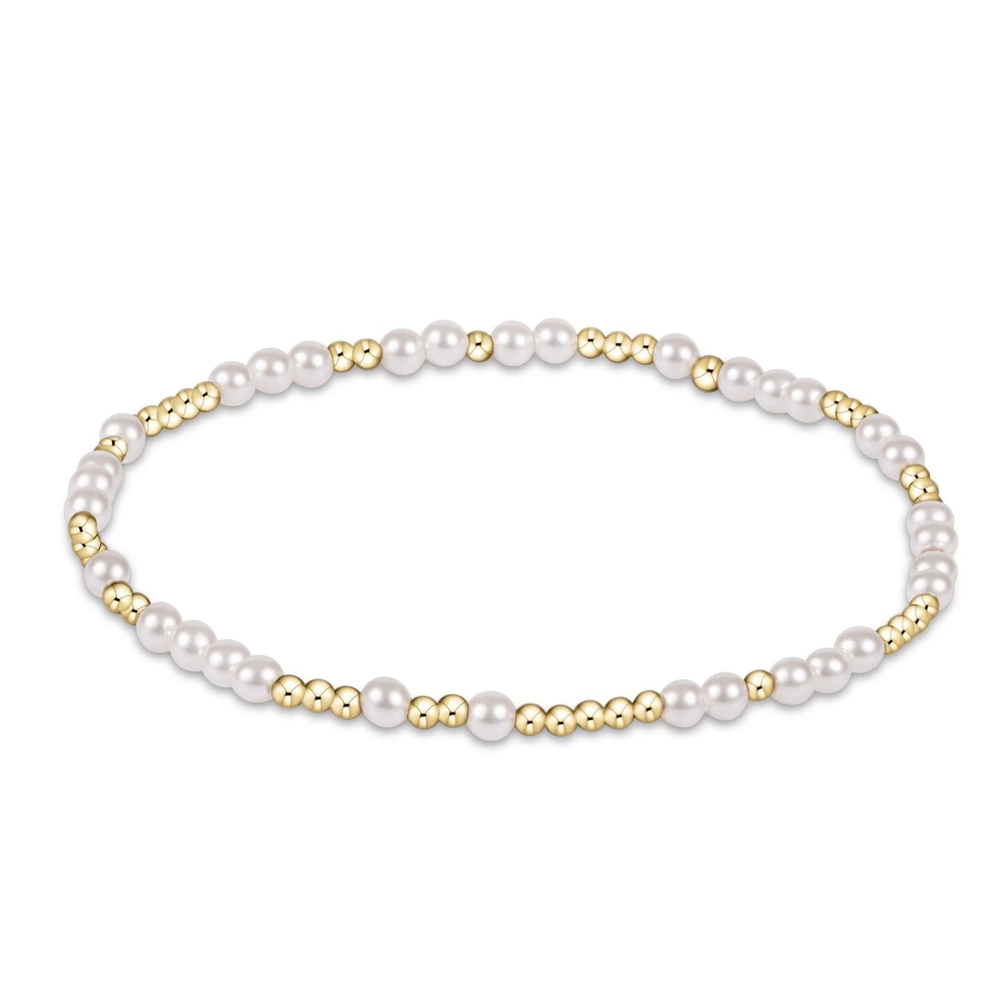 E Newton Hope Unwritten Pearl 3mm Bracelet