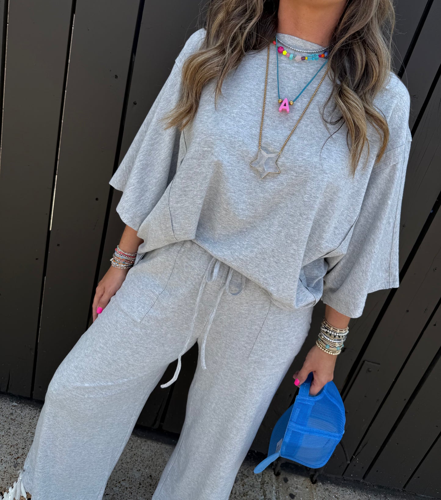 Gage Grey Top