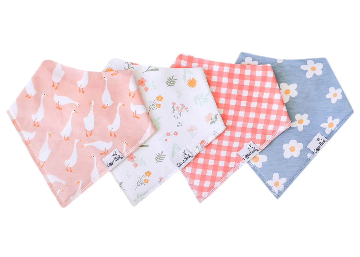 Copper Pearl Bib Set Goosie