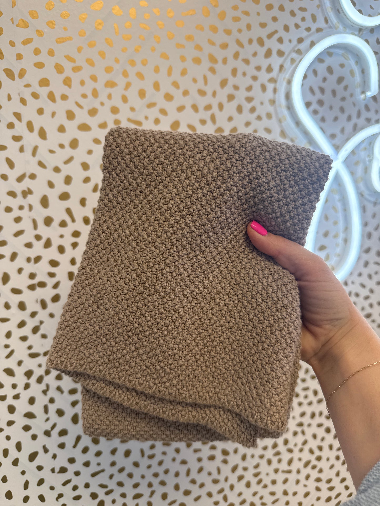 Cotton Knit Towel