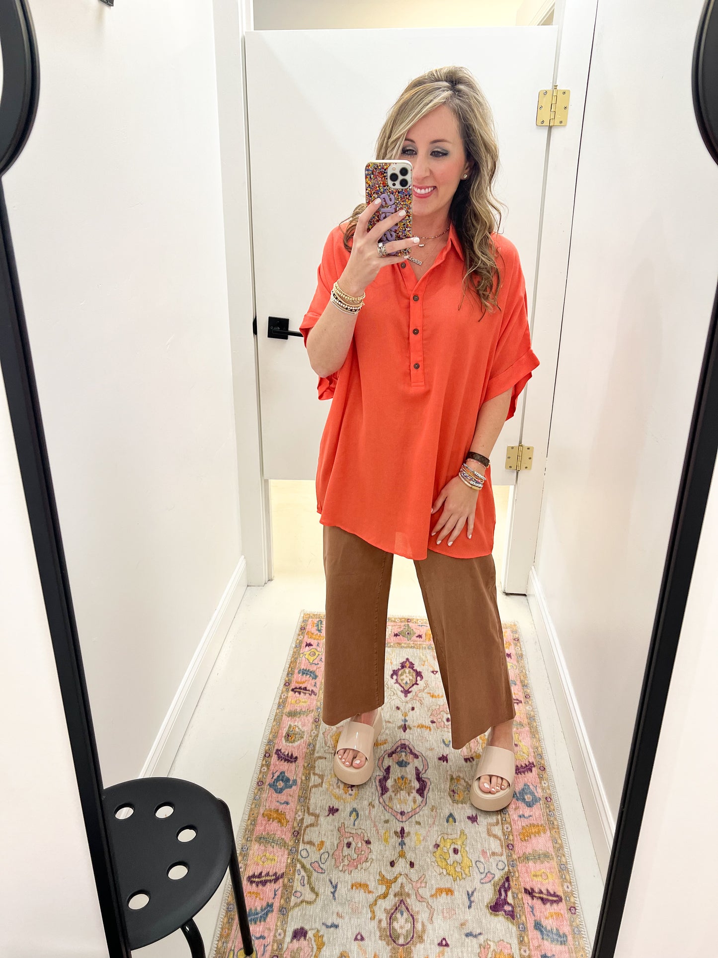 Tinley Tunic Orange