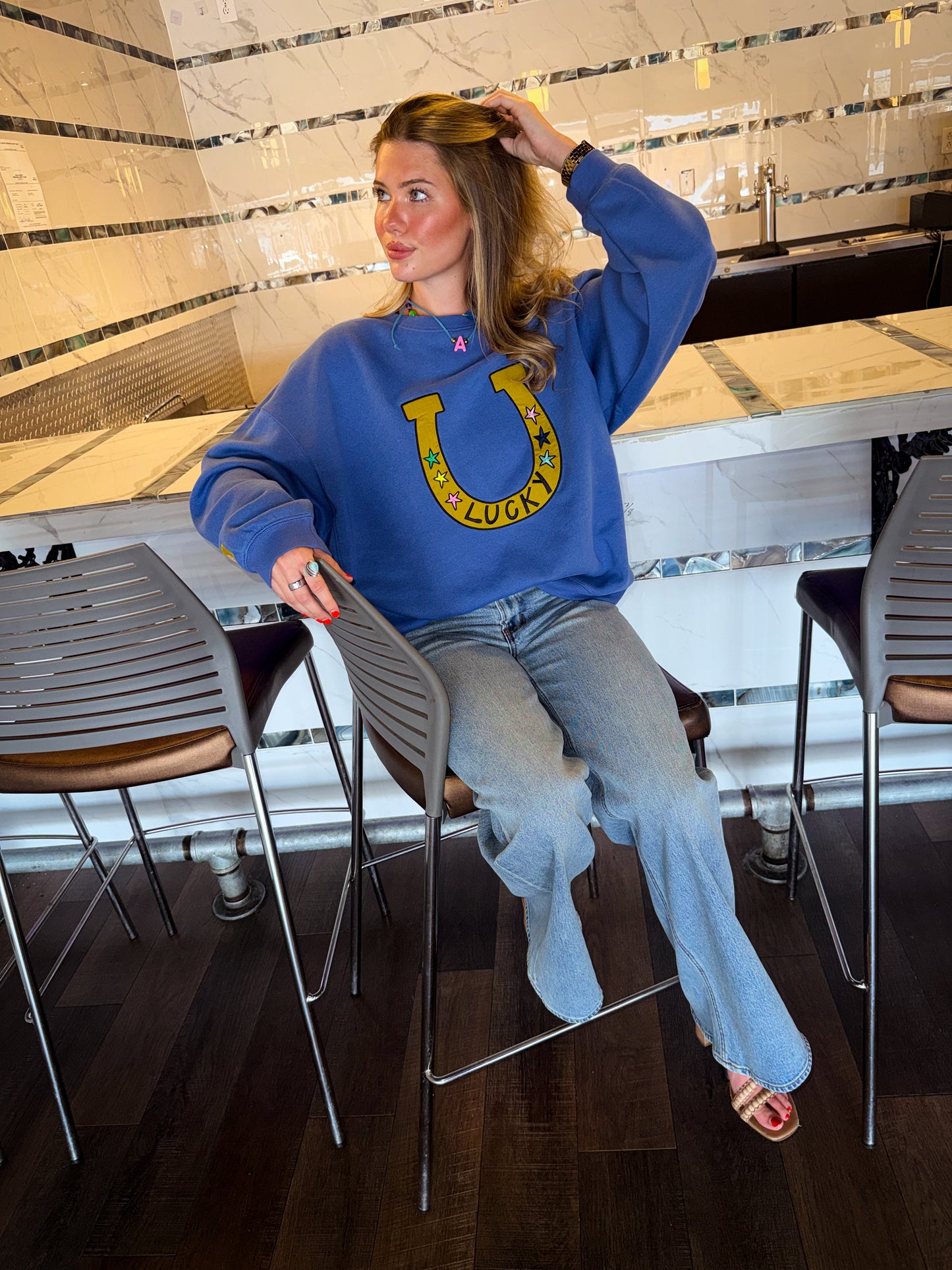 Lucky Horseshoe Sweatshirt