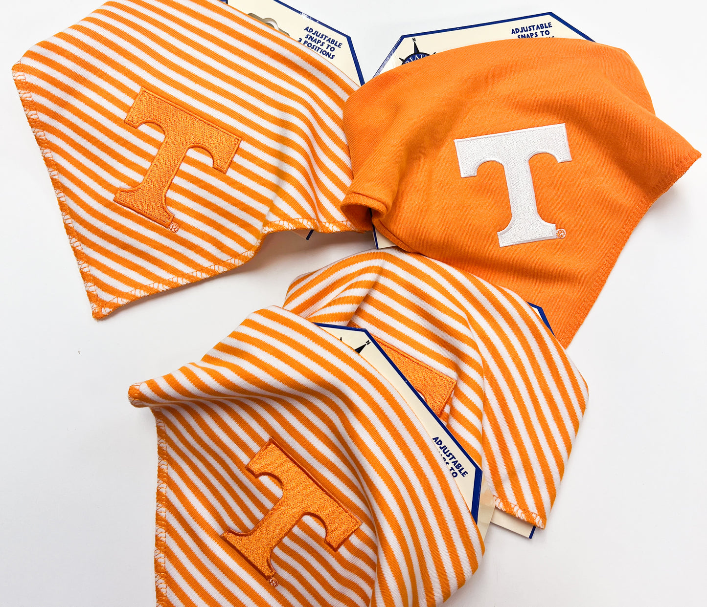 TN Orange Bandana Bib