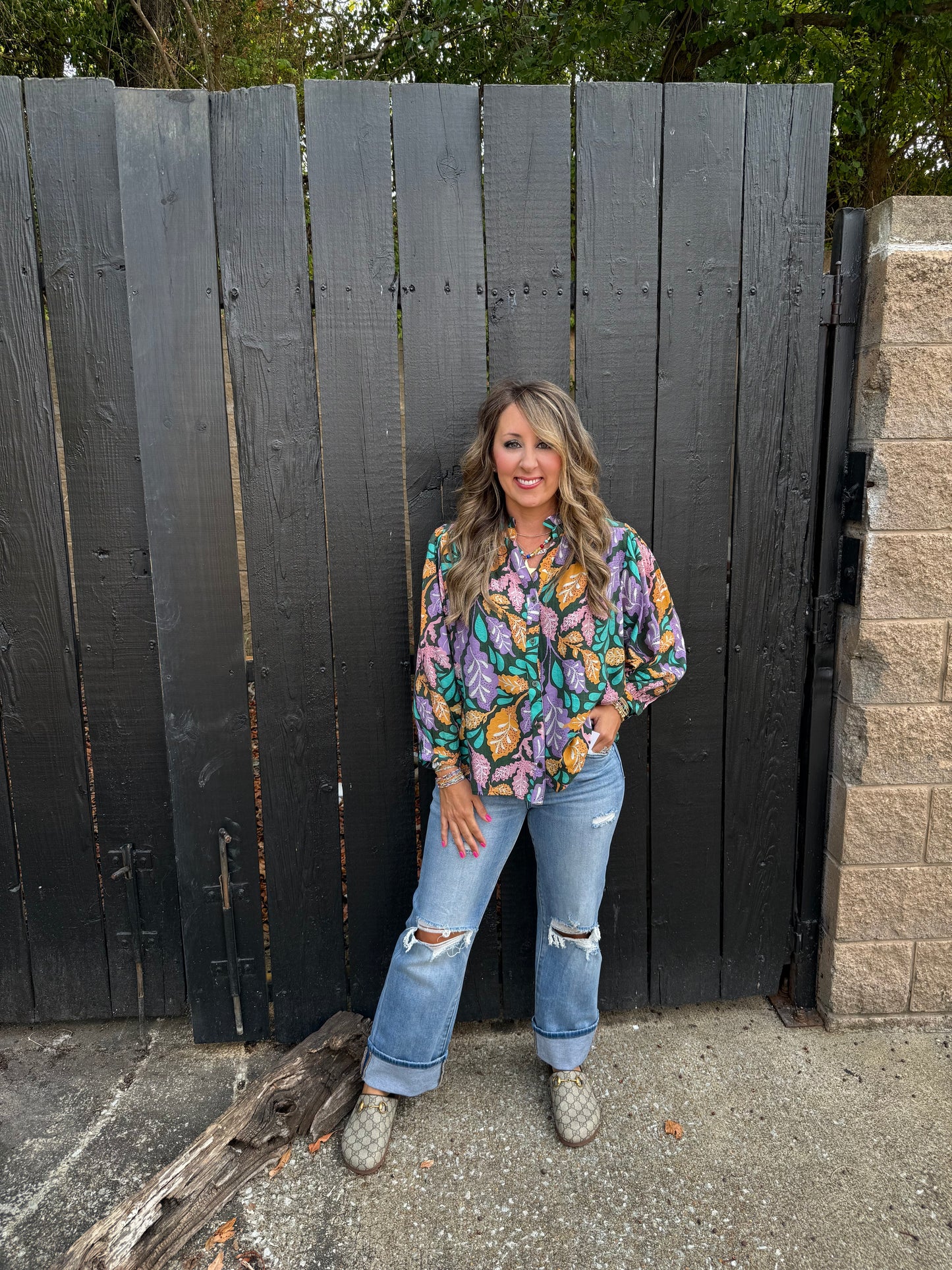 Falling Leaves Top