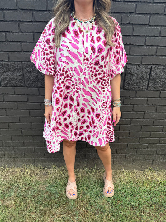 Kace Leopard Dress