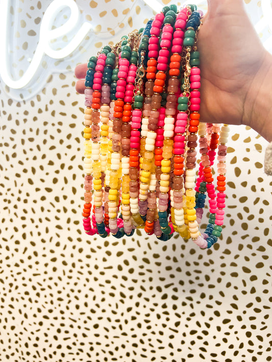 Multicolor Bead Necklace