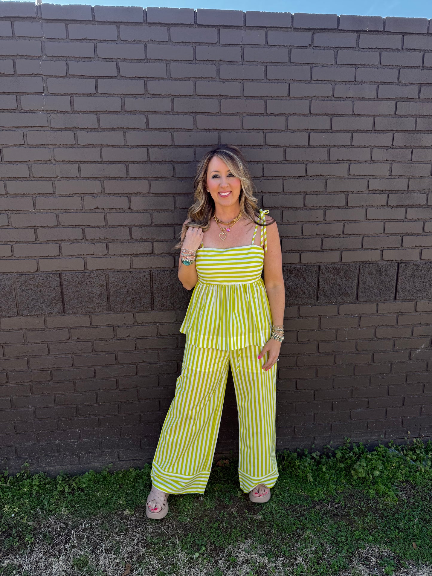 Kiwi Stripe Pants