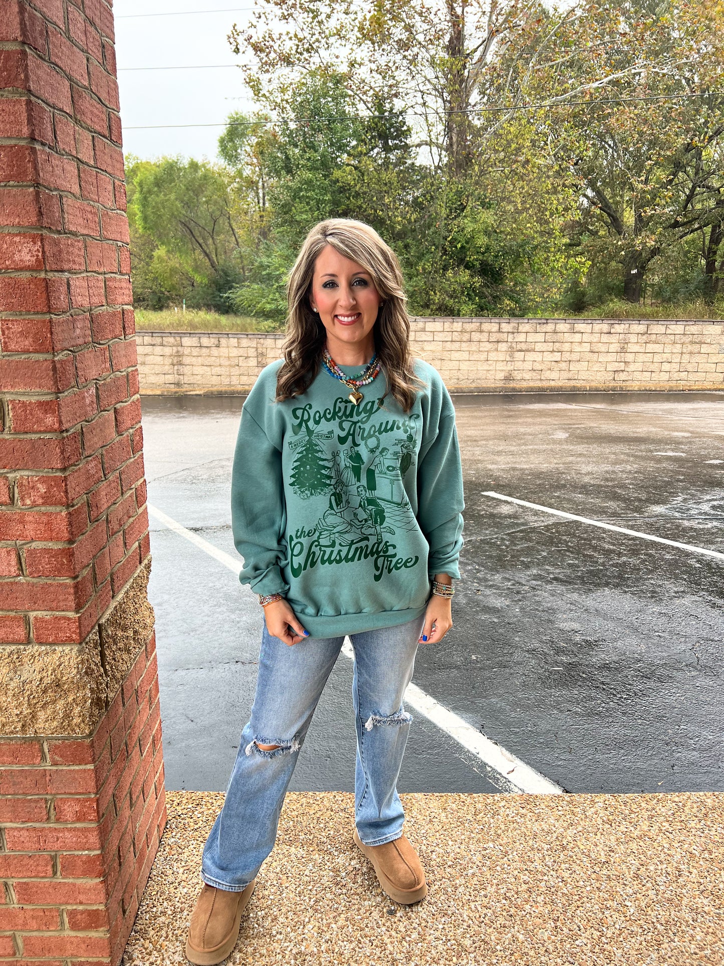 Rockin Around The Christmas Tree Sweatshirt