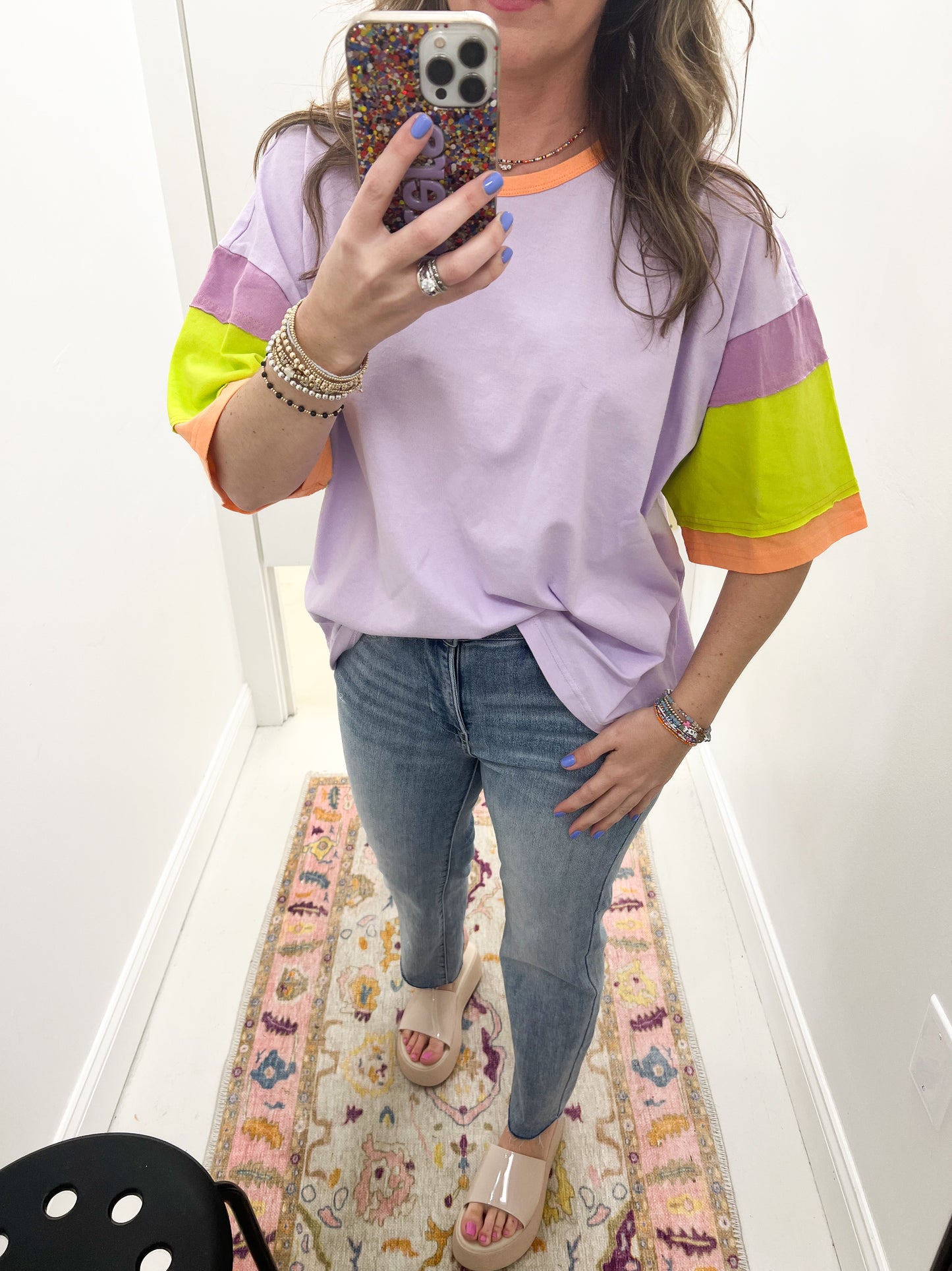 Addison Lavender Top