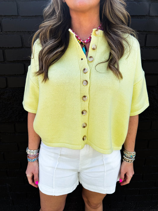 Sally Lemon Sweater