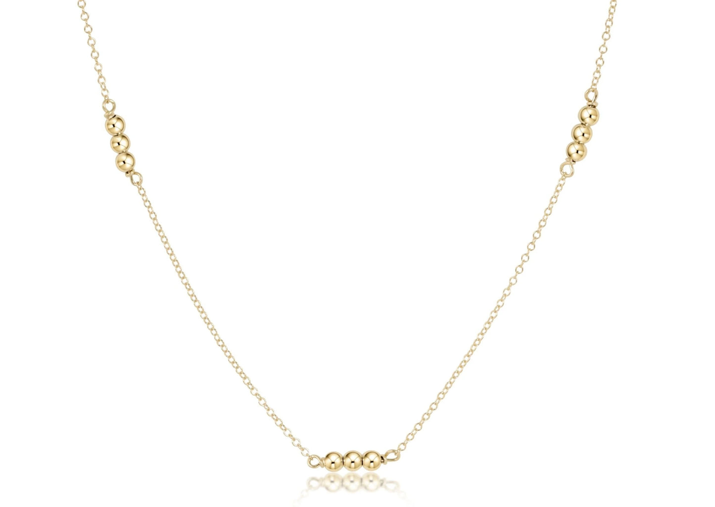 E Newton 17” Choker Joy Simplicity Chain 3mm Gold