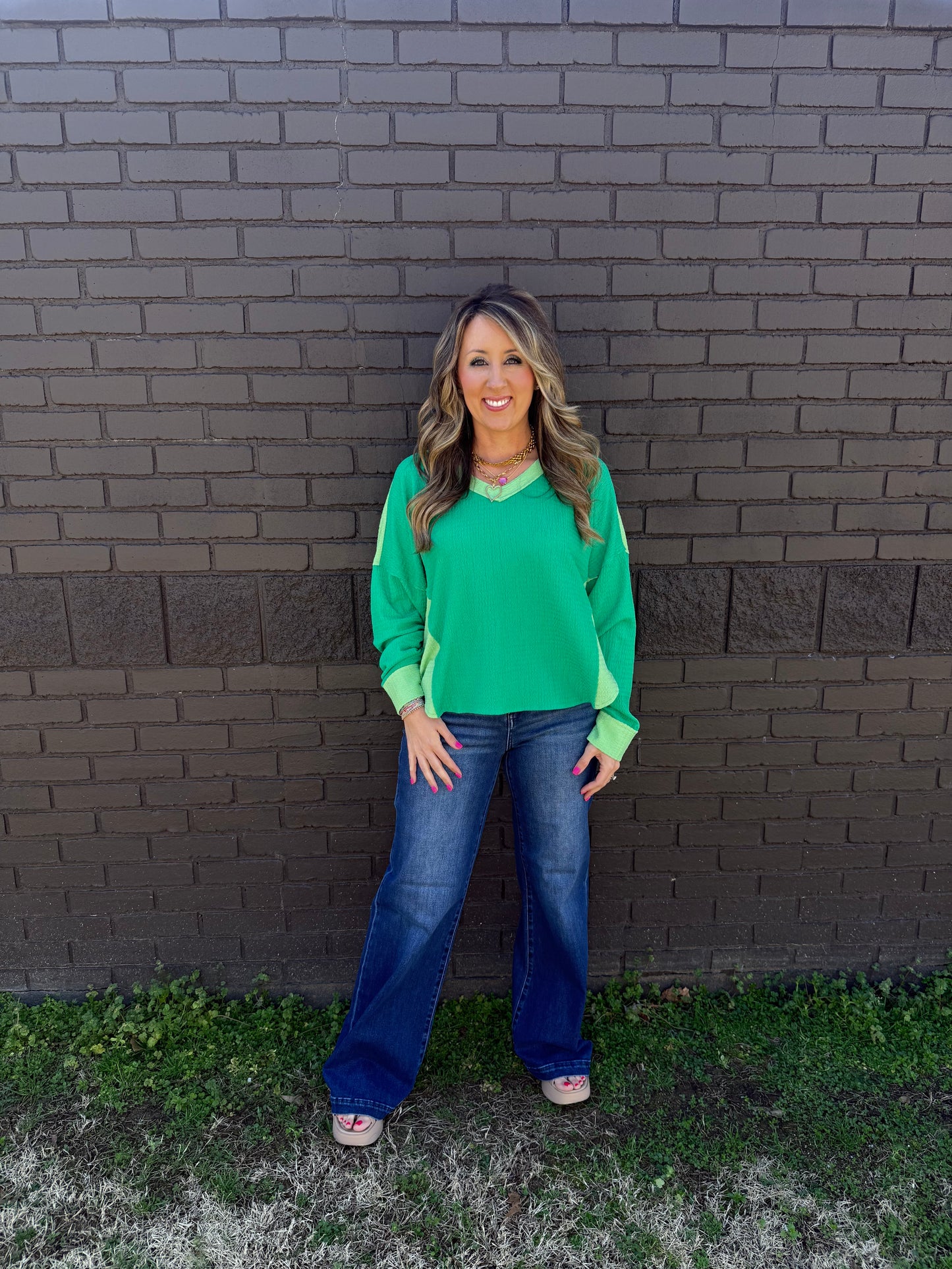 Lula Green Top