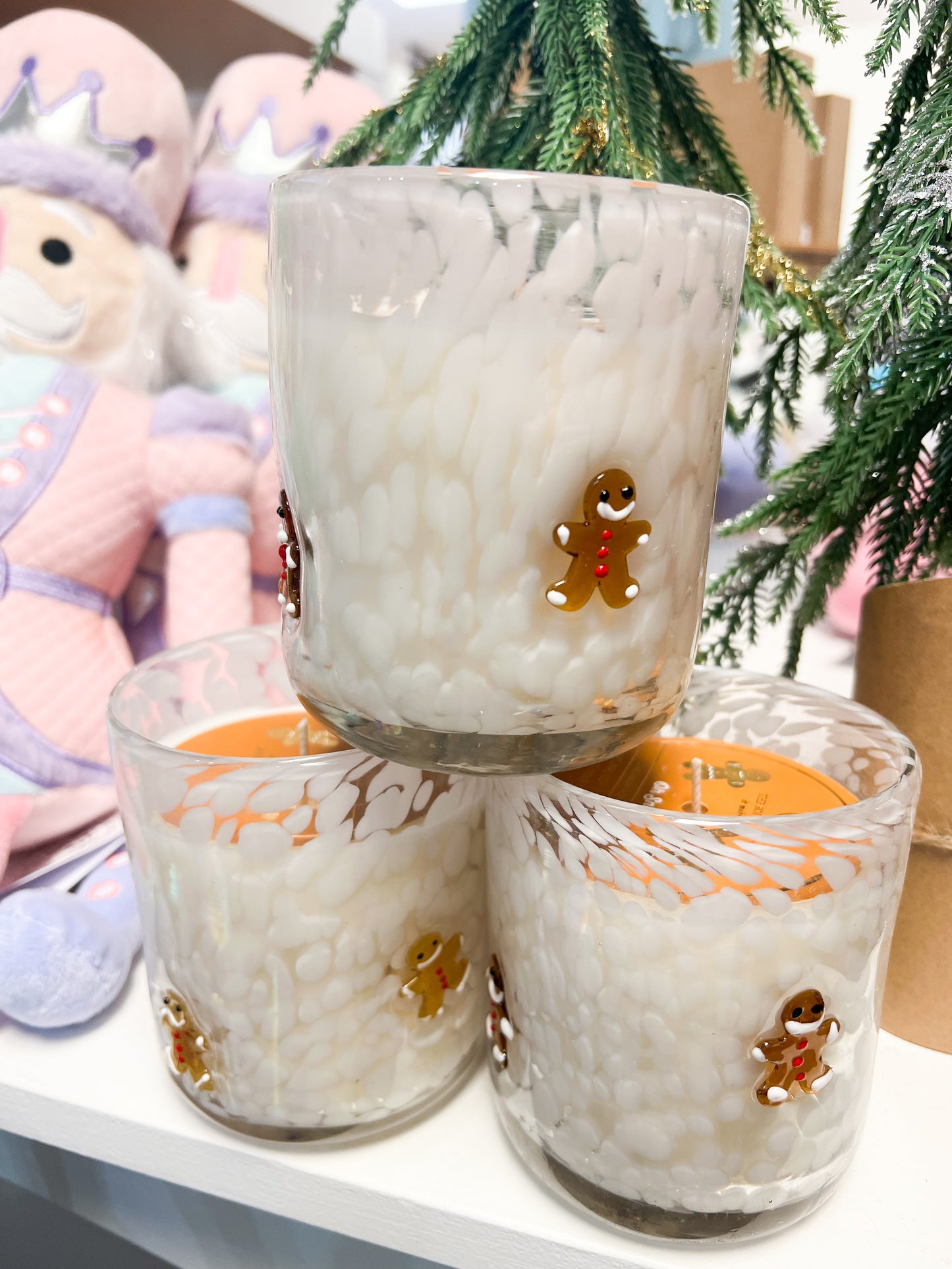 Oh Snap Gingerbread Candle