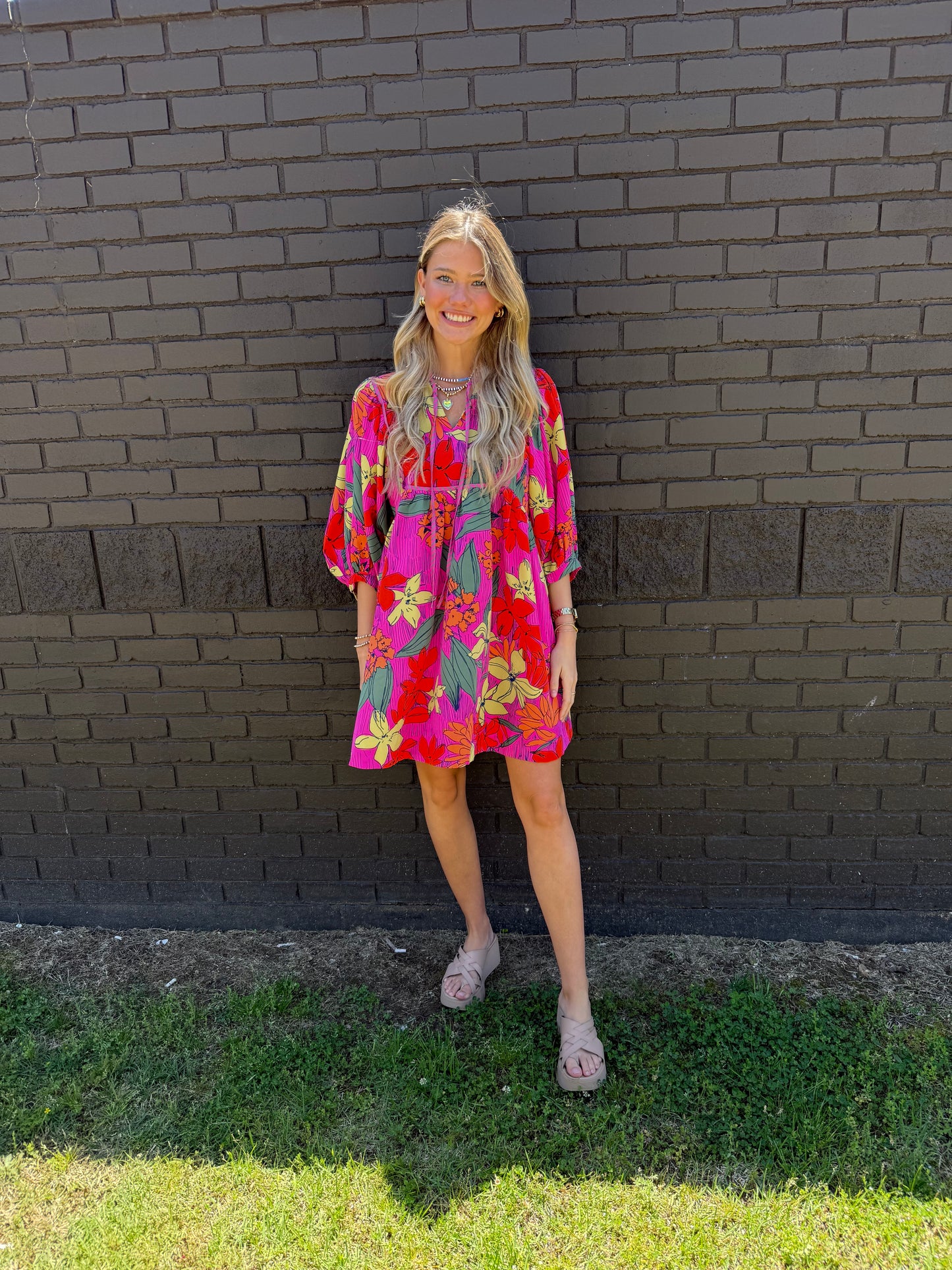 Natalie Neon Dress