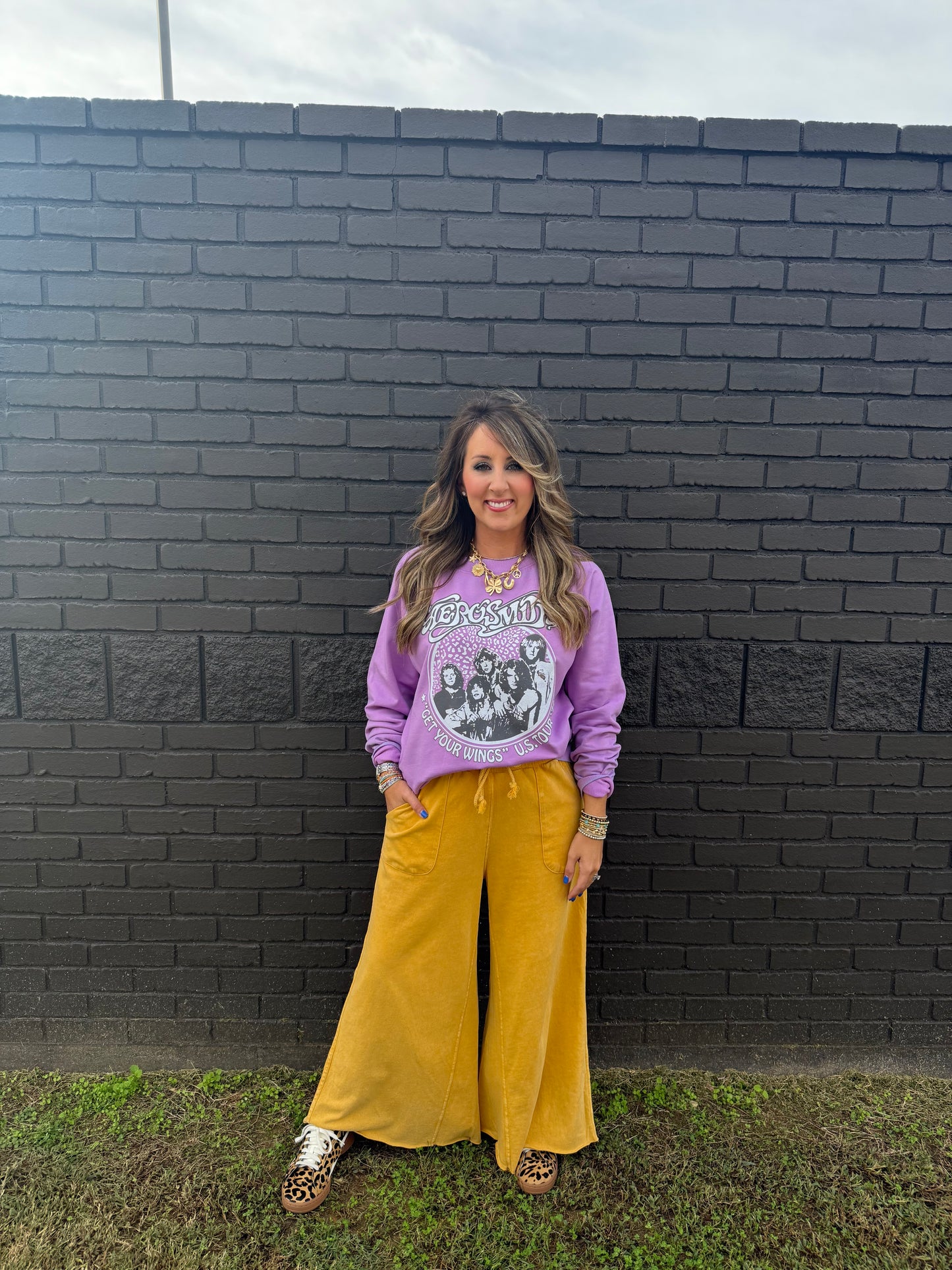 Recycled Karma Aerosmith Sweatshirt