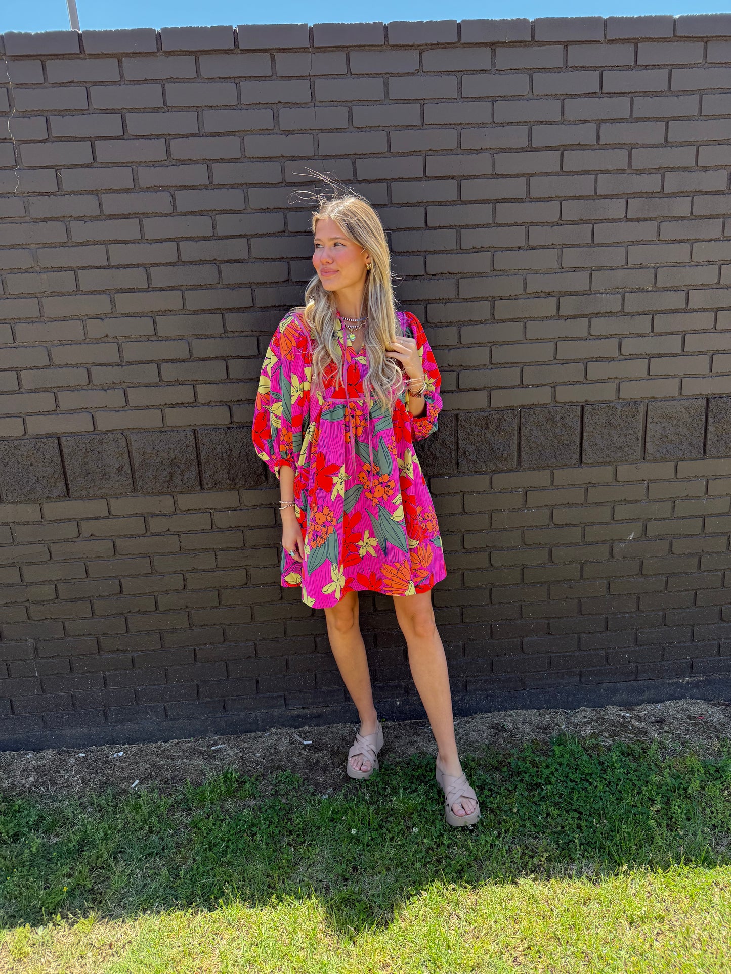 Natalie Neon Dress