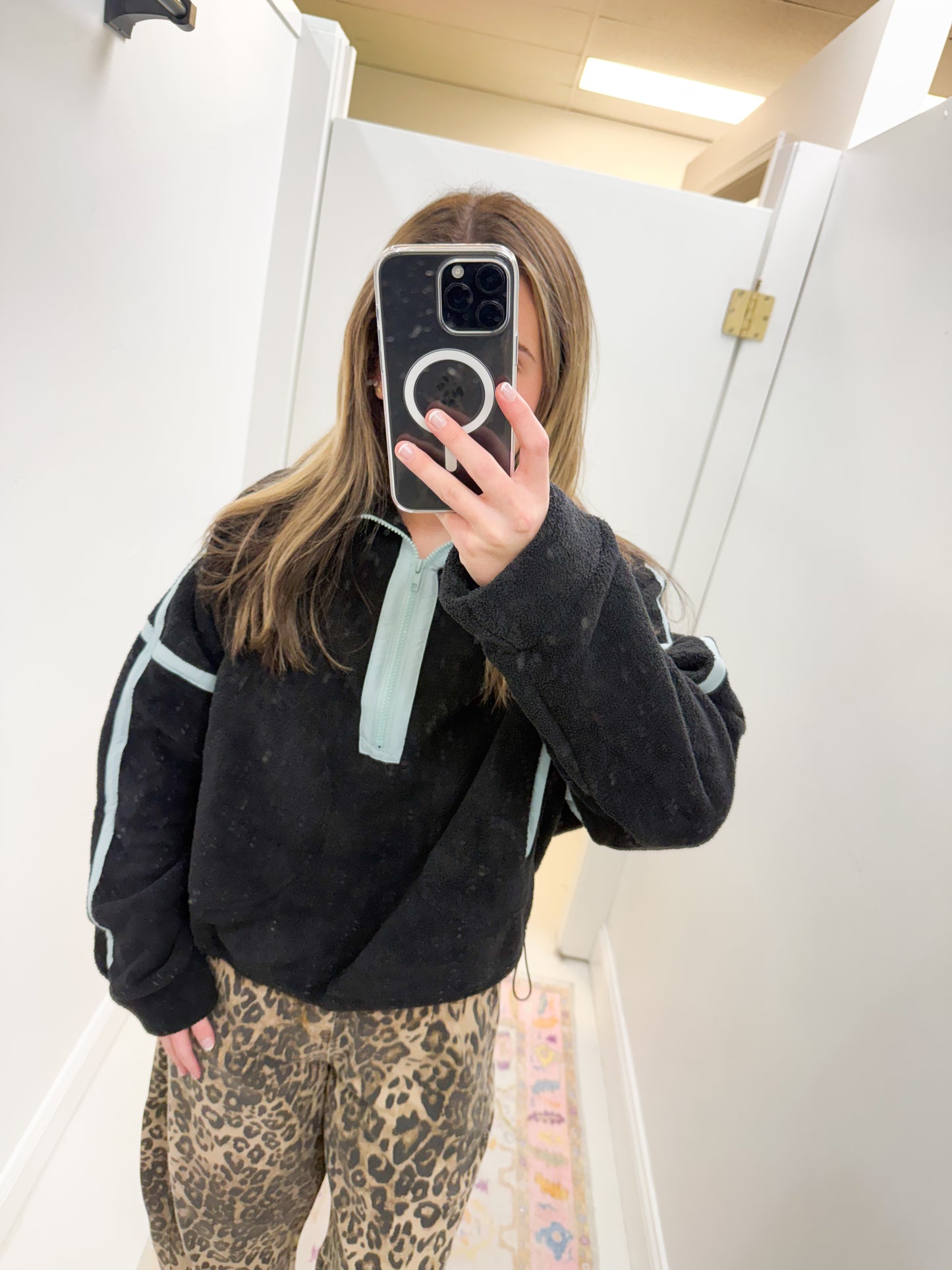 Sprint Quarter Zip Black